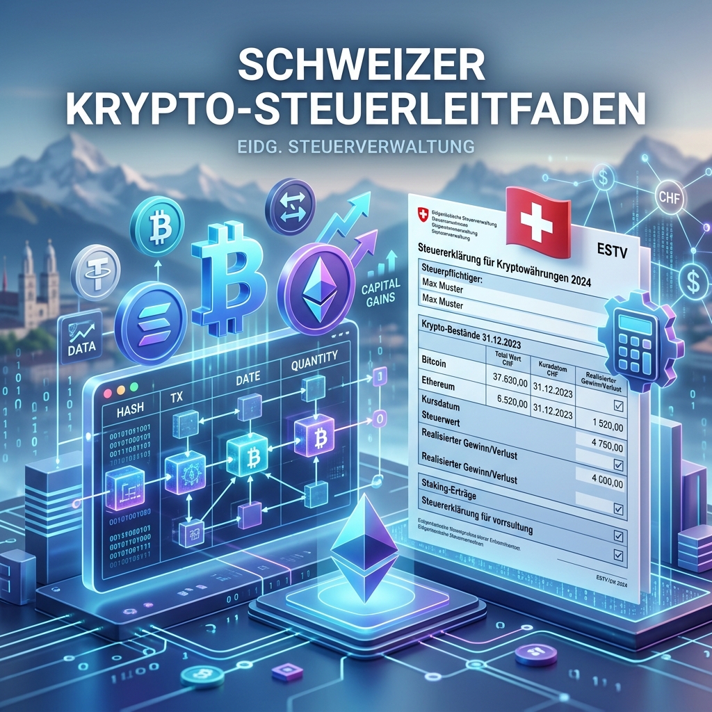 Kryptowährungen Steuern Schweiz Bitcoin - Steuererklärung ausfüllen lassen