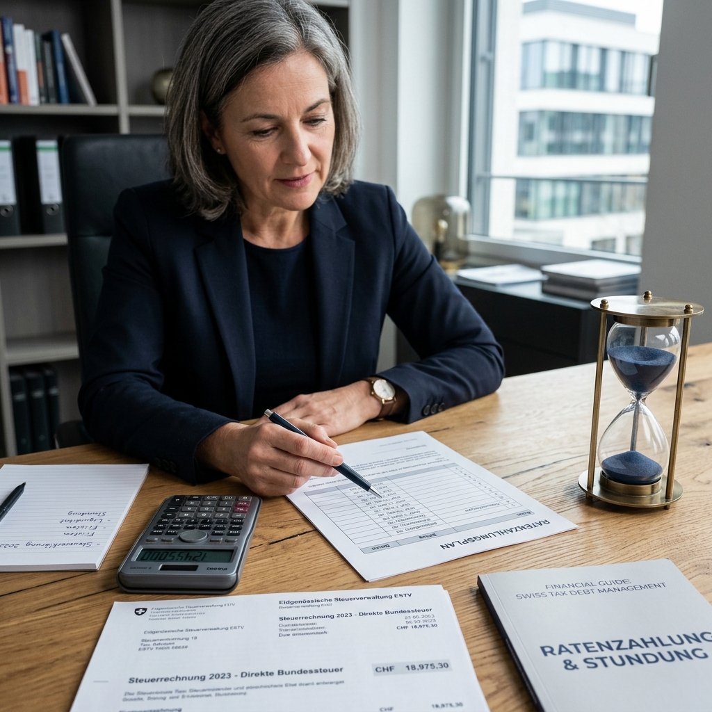 Steuern nachzahlen Schweiz Ratenzahlung - Steuererklärung ausfüllen lassen