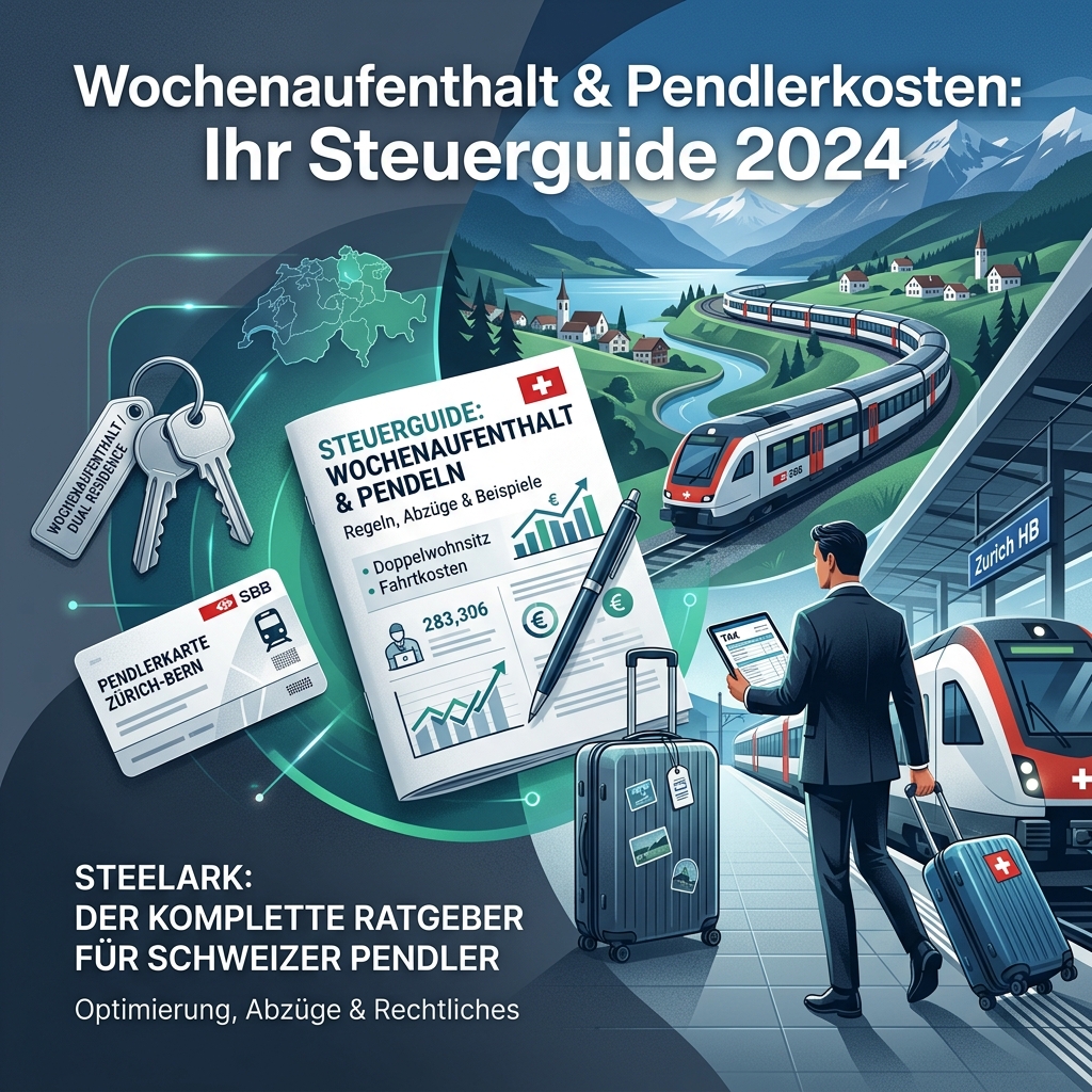 Wochenaufenthalt Schweiz Steuern Abzüge - Steuererklärung ausfüllen lassen